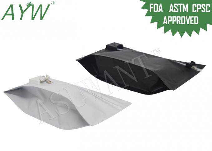 Plastic MOPP Child Proof Zipper Bags Packing Medical Marijuana For Protecting Kids