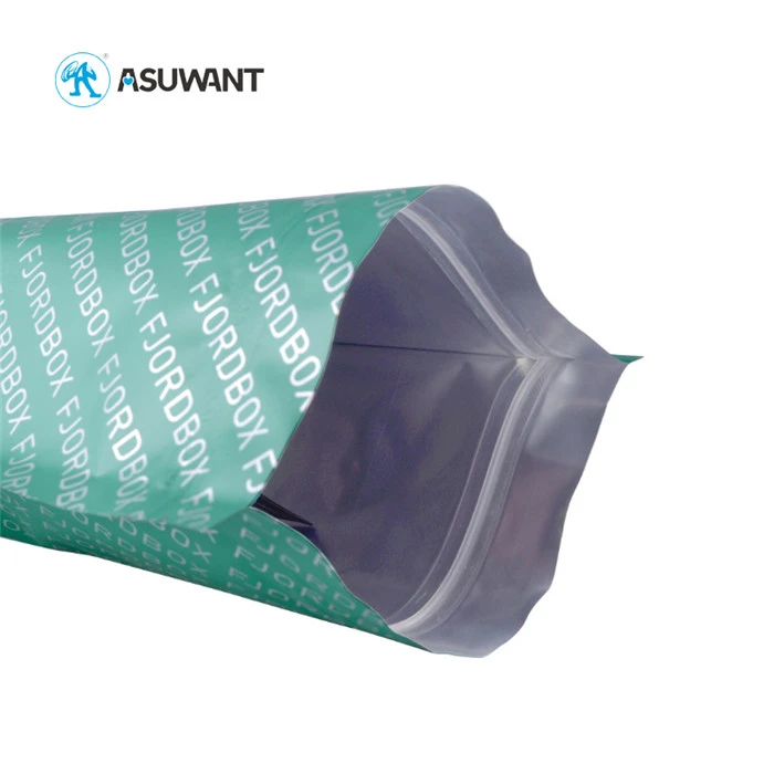 Resealable Plastic Heat Seal Small Sachet Aluminum Foil Ziplock Zipper Bag