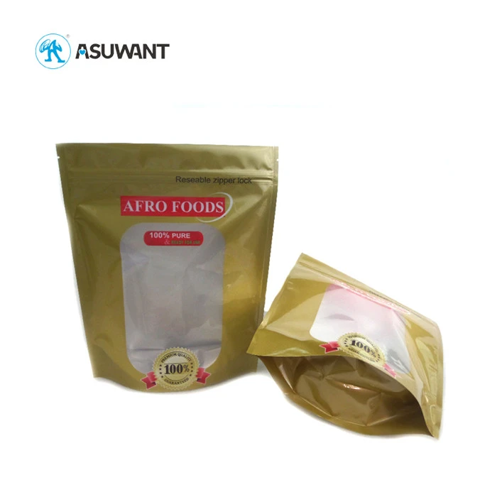 FDA Food Packaging Bags Plastic Laminated Scent Proof Doypack For Bean / Jujube