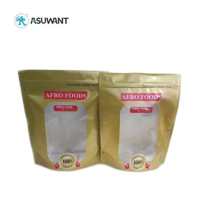 FDA Food Packaging Bags Plastic Laminated Scent Proof Doypack For Bean / Jujube