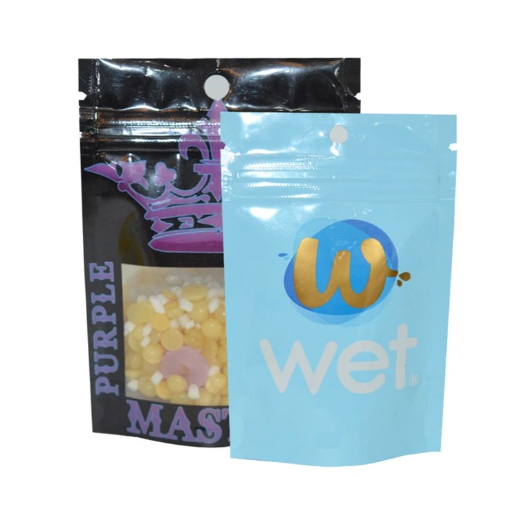 Mylar Ziplock Plastic Bag Packaging Kush Cannabis For Long Term Storage