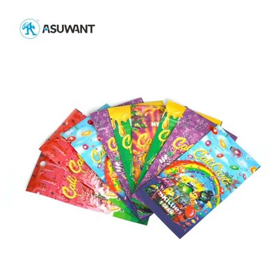 Bolsa de medicina bloqueable a prueba de olores PET / VMPET para envases de cannabis kush