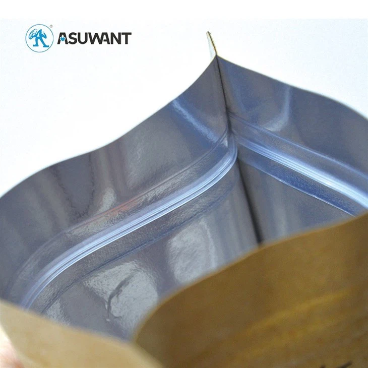 Brown Kraft Paper Zipper Bag With Window best