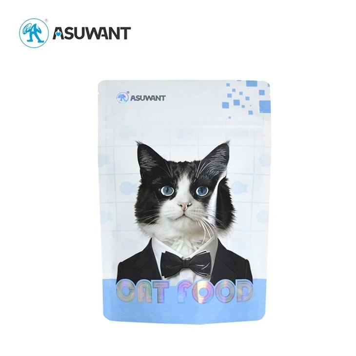 Low MOQ Fast Shipment BRC GRS Digital Printing Matte Holographic Spot UV 3D Embossed Stand Up Zipper Bags factory